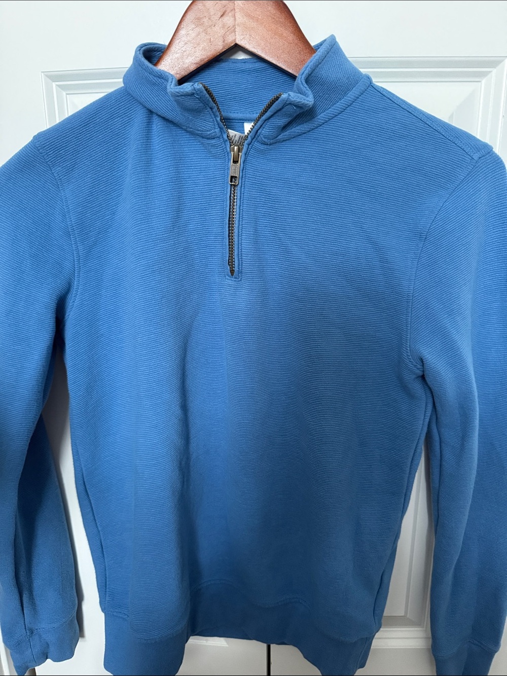 Nordstrom Blue Half-Zip Kids Sweater